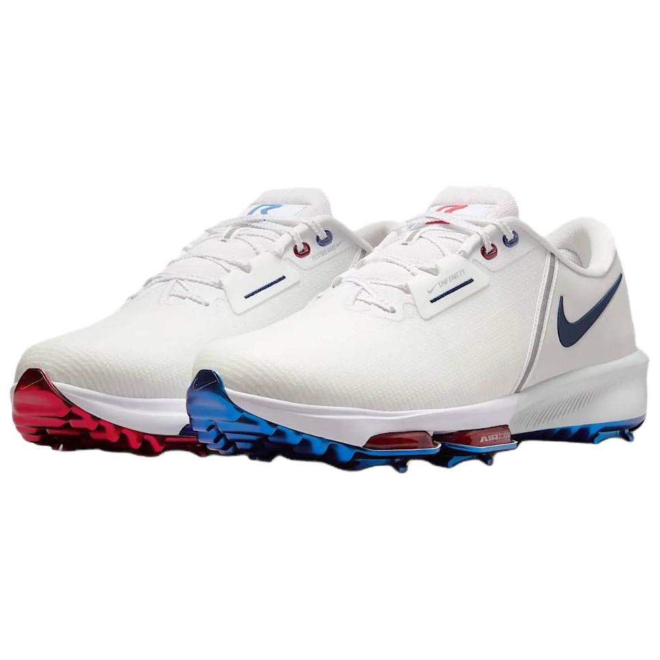 Nike Infinity Tour 2 Golf Shoes Unisex White Blue Red