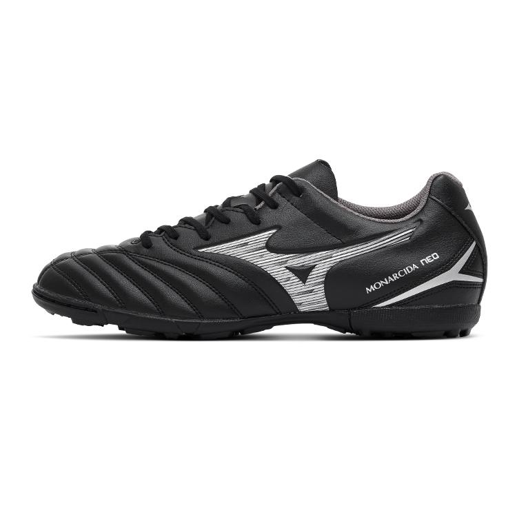 Mizuno MONARCIDA NEO 3 Anti-Slip And Wear-Resistant Coverage Soccer Shoes Men's Black Silver