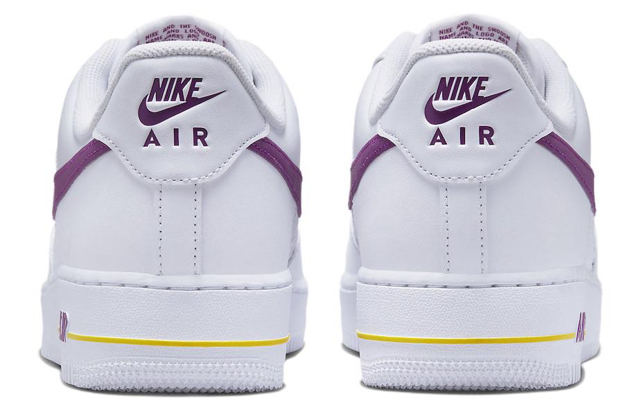 Nike Air Force 1 '07 'Embossed Hoops   Lakers'