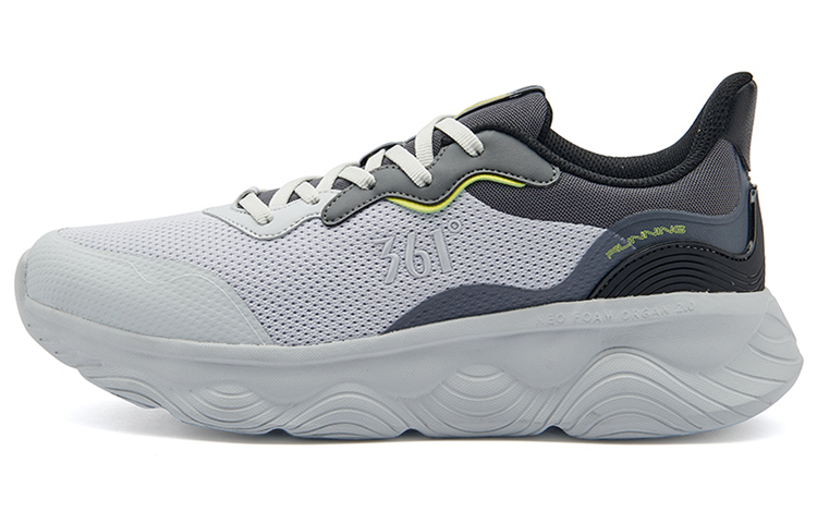 361° Breathable And Wear resistant Low Top Casual Shoes Men's Smoke Gray