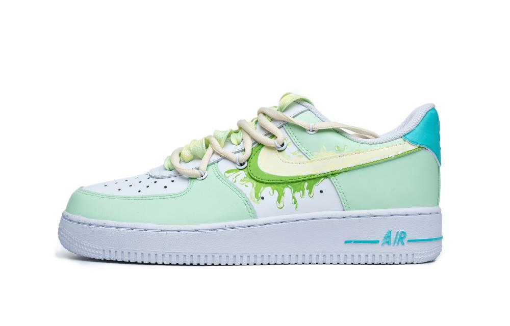 Nike Air Force 1 Air Force 1 Slip-Resistant Water-Resistant Low-Top Skateboard Shoes Men's Yellow