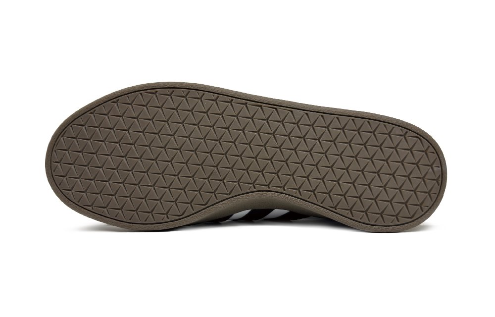 Adidas Neo VL Court 2.0 Anti-Slip Wear-Resistant Low-Top Skateboard Shoes Unisex Black White