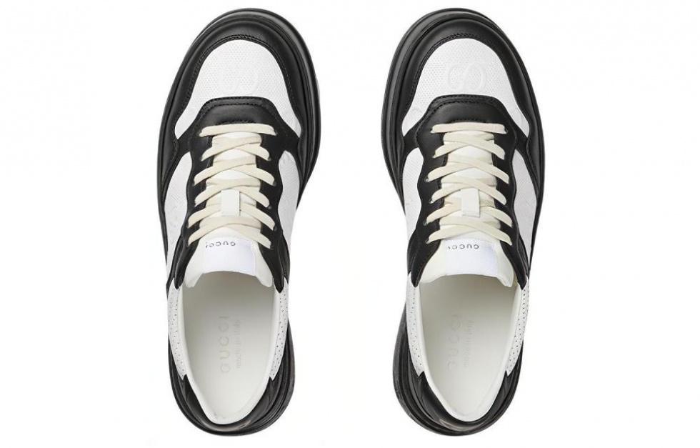 GUCCI Gg Embossed Sneaker 'Black White' купить в интернет-магазине Yoocart с быстрой доставкой по России.