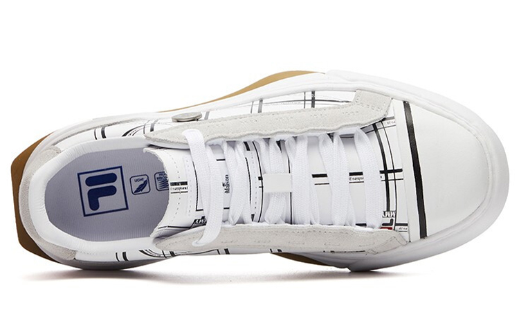 FILA FUSION Canvas Shoes 'White CheckeRed' Women's купить в интернет-магазине Yoocart с быстрой доставкой по России.