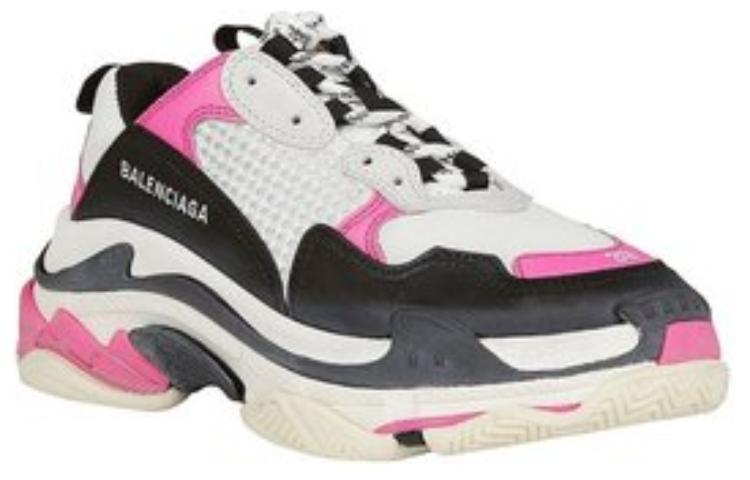 Balenciaga Triple S Black Pink Women's