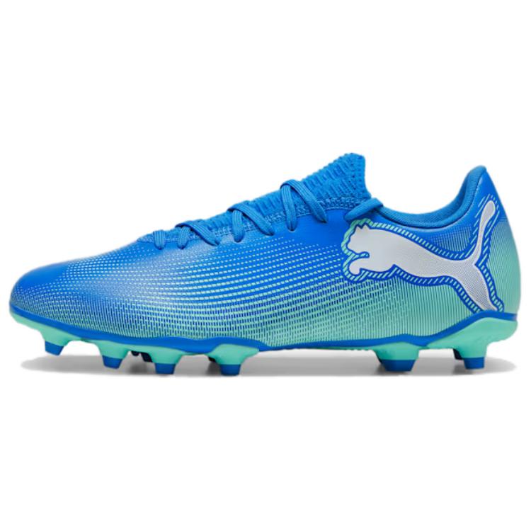 PUMA FUTURE 7 PLAY Abrasion Resistant Soccer Shoes Men's Blue