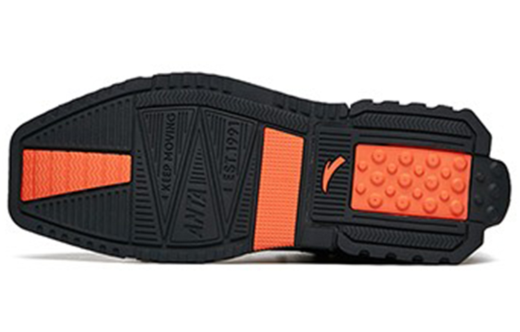 Anta Spy Pro Version Mid top Skateboard Shoes Men's Black Orange купить в интернет-магазине Yoocart с быстрой доставкой по России.