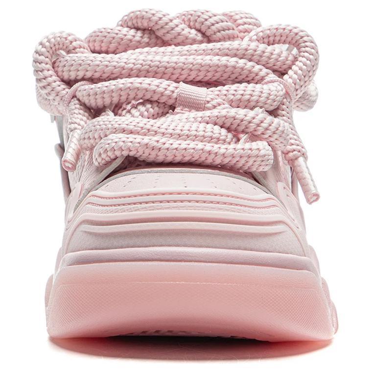 LiNing Zhi Cheng 2.0 Cushioning Breathable Height Increasing Low Top Skateboard Shoes Women's Pink купить в интернет-магазине Yoocart с быстрой доставкой по России.
