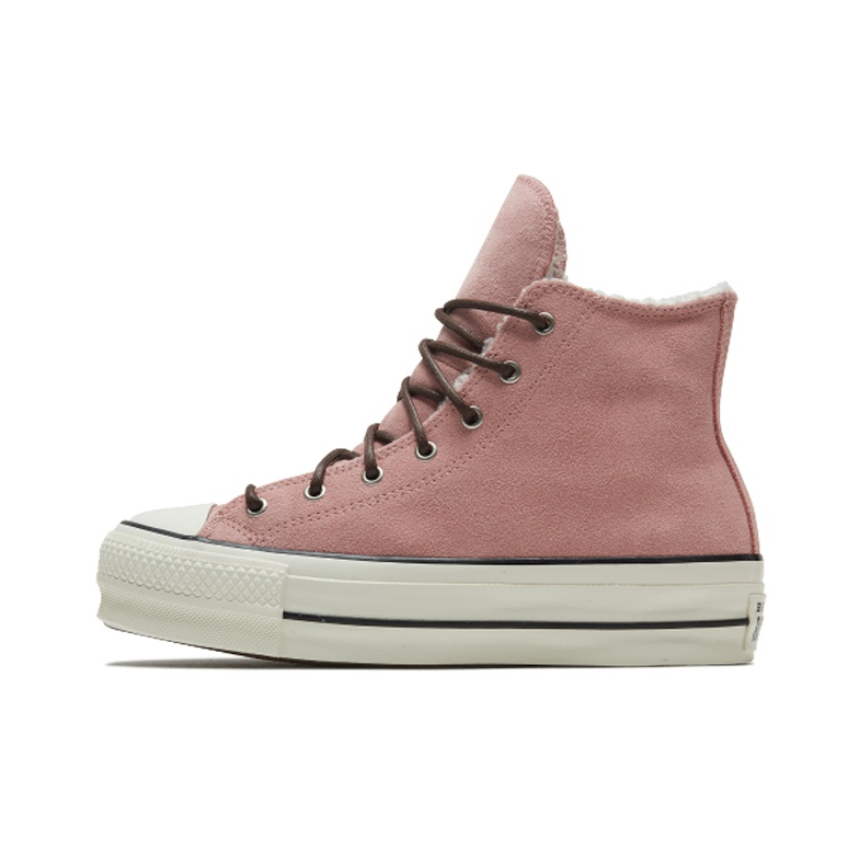 Converse Sherpa Chuck Taylor All Star Platform High Top 'Pink Blue' Women's