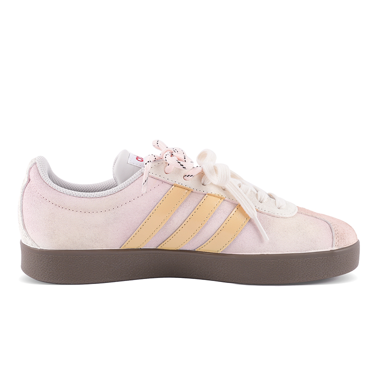 Adidas VL COURT 2.0 Abrasion Resistant Low Top Skateboard Shoes Unisex Orange Pink купить в интернет-магазине Yoocart с быстрой доставкой по России.