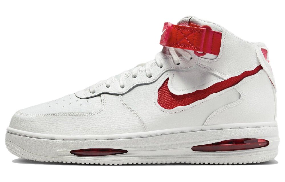 Nike Air Force 1 Mid Evo Summit White University Red