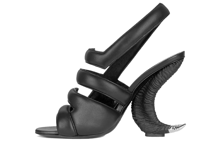 Givenchy Women's Horn Slingback Heels 'Black'
