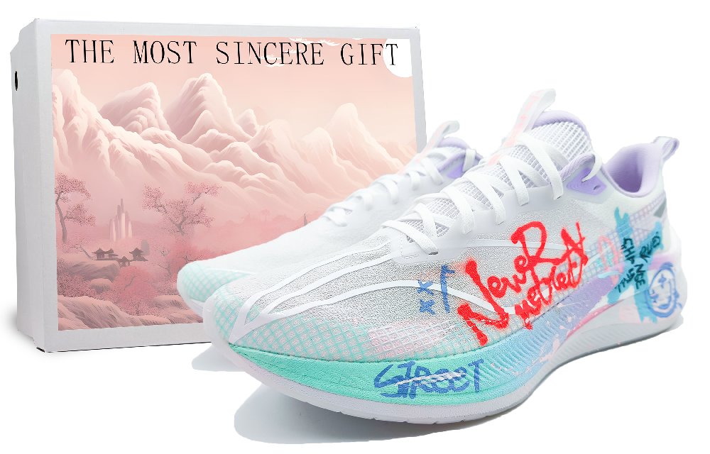 LiNing Red Hare 7 Pro Low-Top Running Shoes Men's White