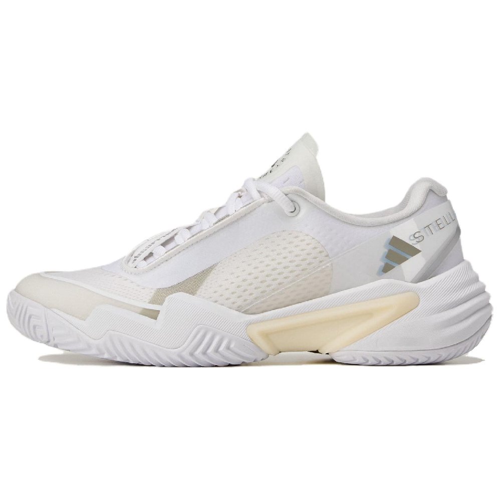 Adidas Barricade Abrasion Resistant Low Top Tennis Shoes Women's Gray White