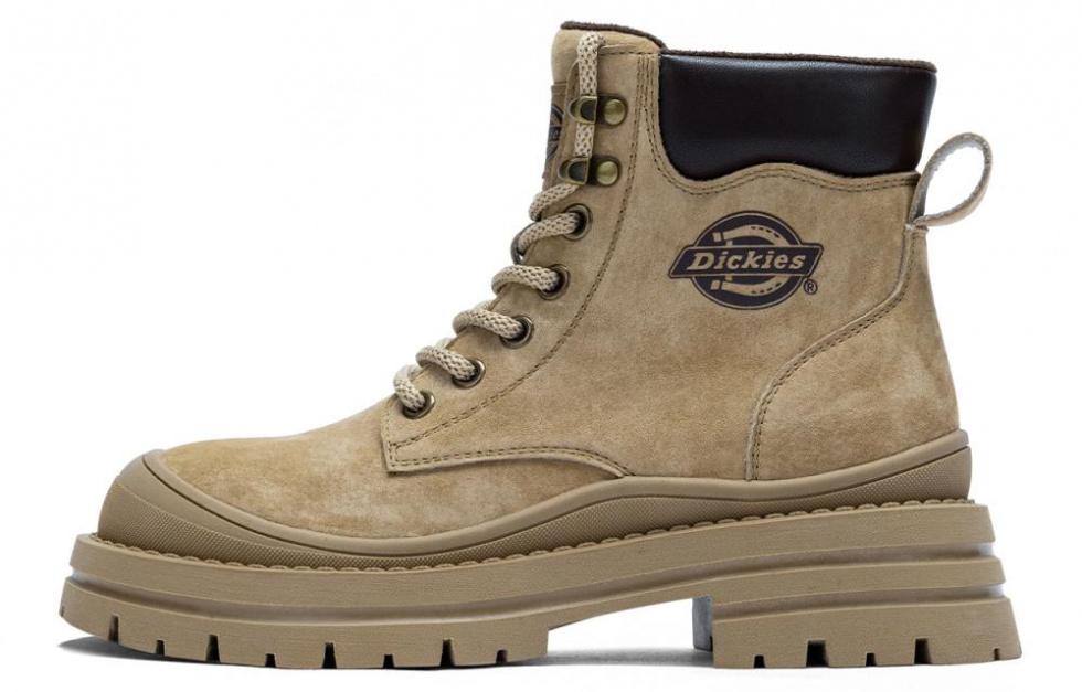 Dickies Short Mid-Calf Martin Boot Women's Khaki