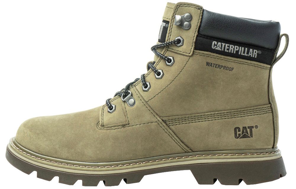 CAT RYMAN WP Collection Knee-High Outdoor Boots Men's Dark Khaki