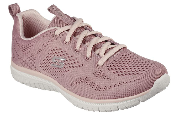 Skechers Virtue Abrasion Resistant Breathable Low Top Casual Shoes Women's Pink купить в интернет-магазине Yoocart с быстрой доставкой по России.