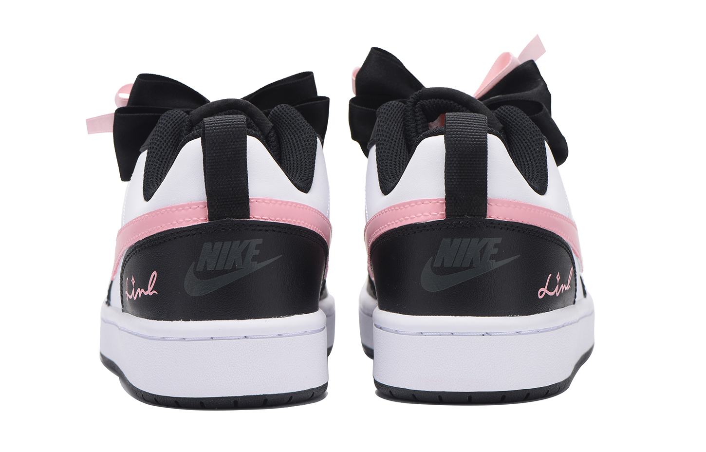 Nike Court Borough Chestnut Slip-Resistant Coverage Low-Top Skateboard Shoes GS Black Pink купить в интернет-магазине Yoocart с быстрой доставкой по России.