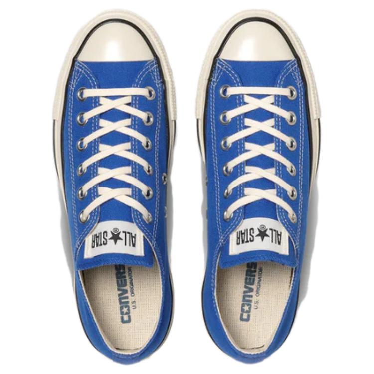 Converse All Star Low Top Canvas Shoes Unisex Blue White Japan Version купить в интернет-магазине Yoocart с быстрой доставкой по России.