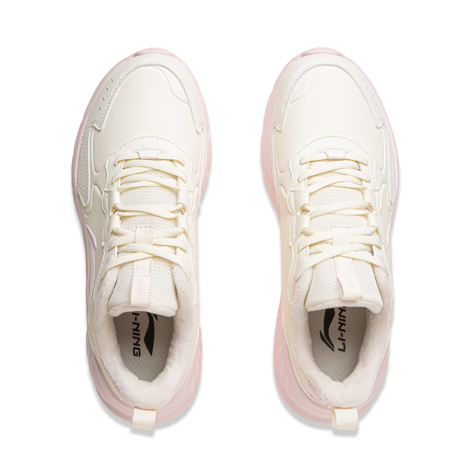 LiNing Light Mist Low top City Commute Long Distance Running Shoes Women's Light Pink White купить в интернет-магазине Yoocart с быстрой доставкой по России.