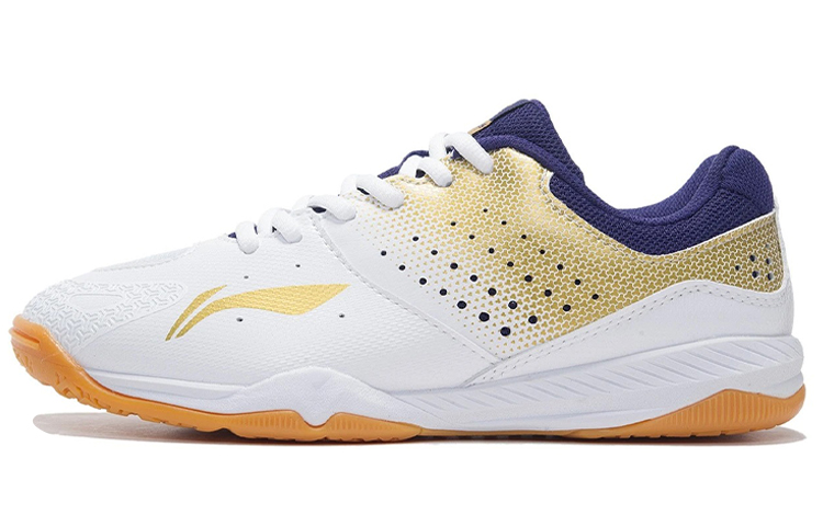 LiNing Kirin TD Cushioned Anti-Slip And Wear-Resistant Lightweight Low-Top Training Shoes Women's White Gold