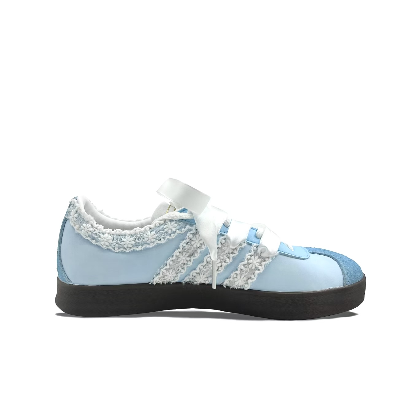 Adidas Neo VL Court 2.0 Anti Slip Wear Resistant Low Top Skateboard Shoes Women's Milk Blue Silver купить в интернет-магазине Yoocart с быстрой доставкой по России.