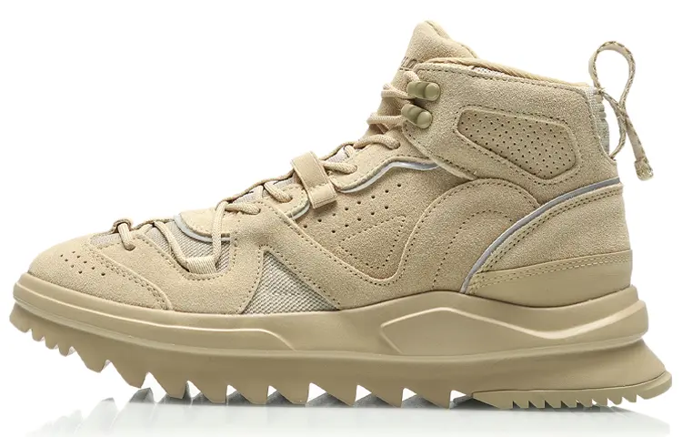 LiNing CF Slip Resistant, Abrasion Resistant, Lightweight High top Casual Shoes Men's