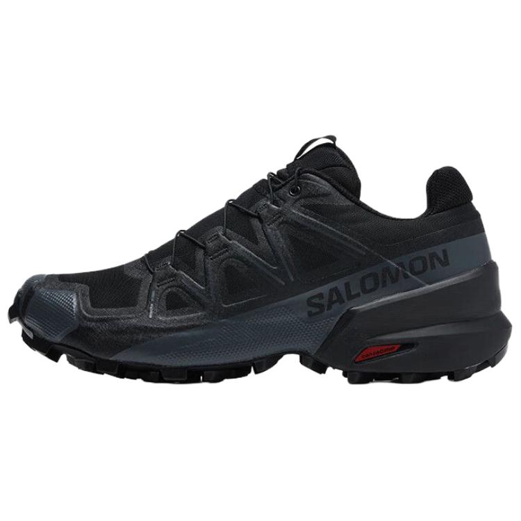 SALOMON Abrasion Resistant Breathable Low Top Running Shoes Men's Black