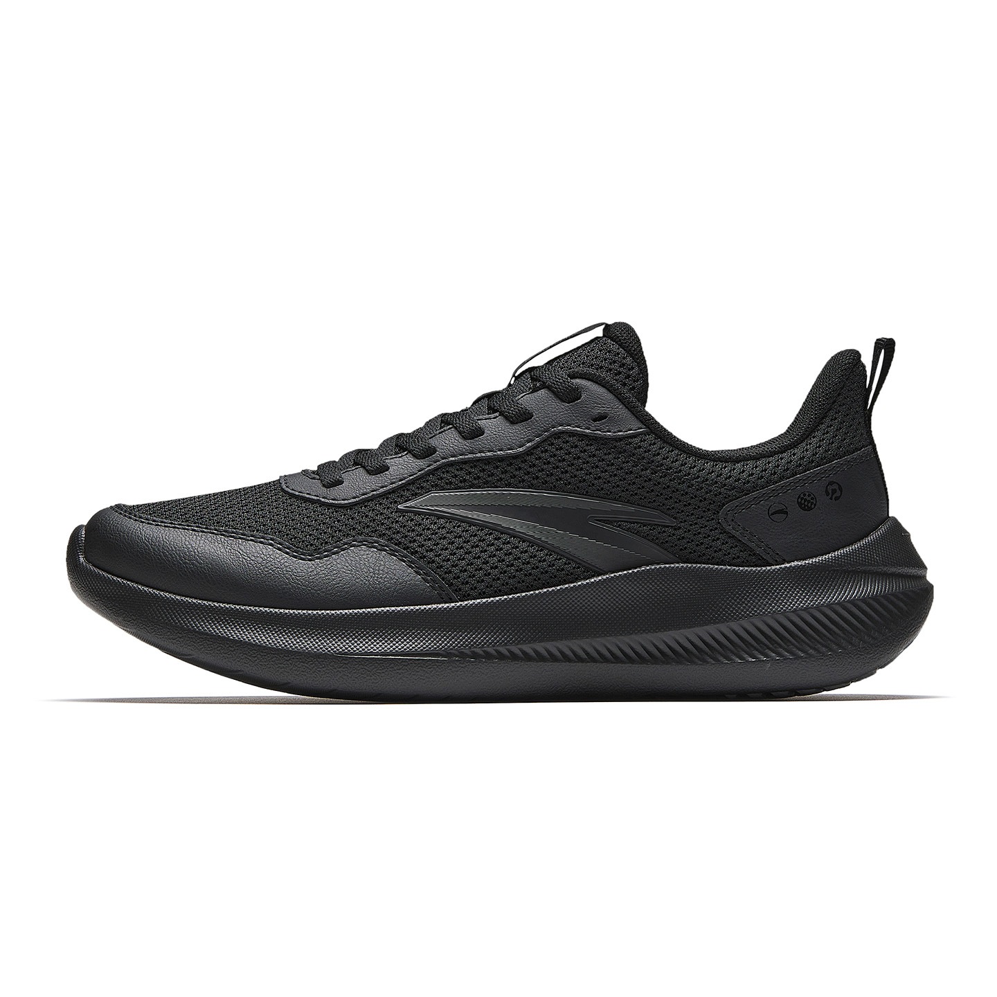Anta Lightweight Shock Absorbers Jogging Shoes Women's Basic Black