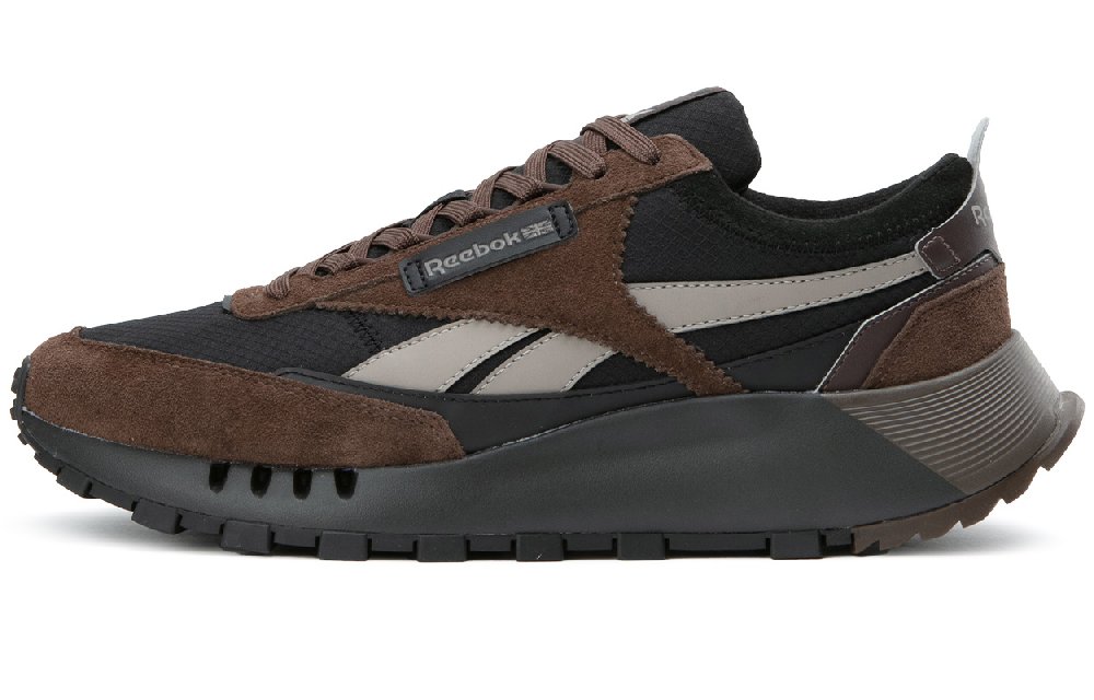Reebok CL LEGACY W+ Low Top Running Shoes Unisex Brown Black