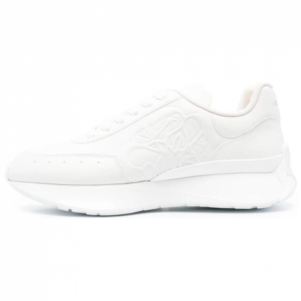 Alexander McQueen Sprint Runner White White Women's