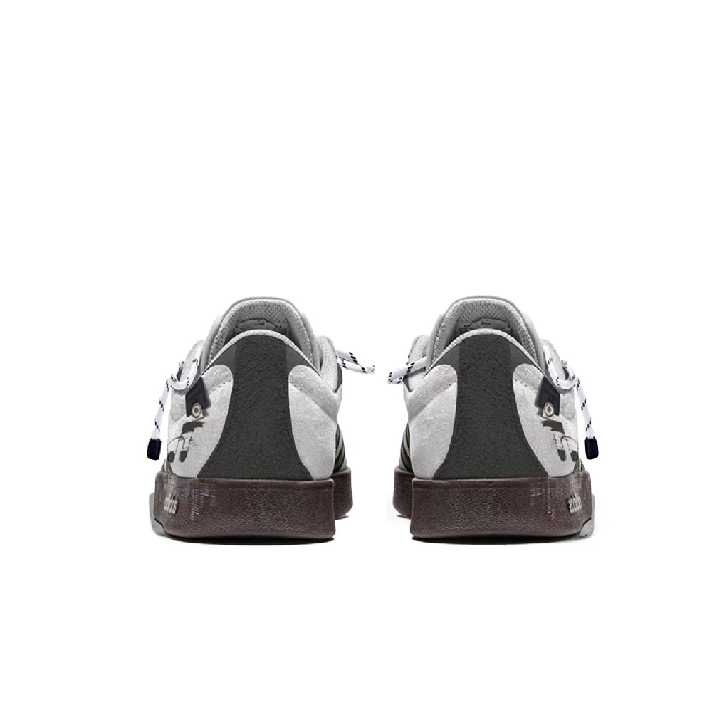 Adidas Neo VL Court 2.0 Low Top Skateboard Shoes Unisex Gray Brown