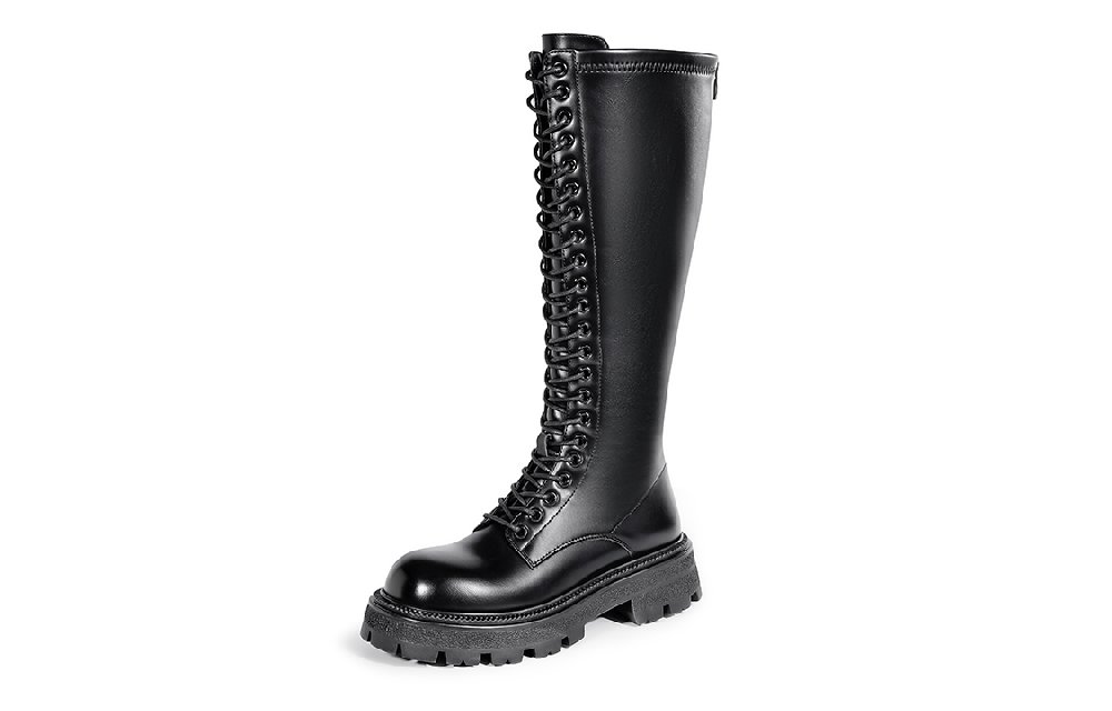 EBLAN Knee-high Boots Women's Black