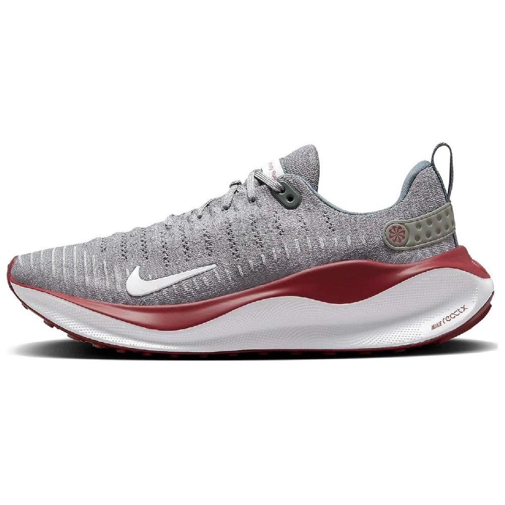 Nike ReactX Infinity Run 4 Cool Grey University Red White