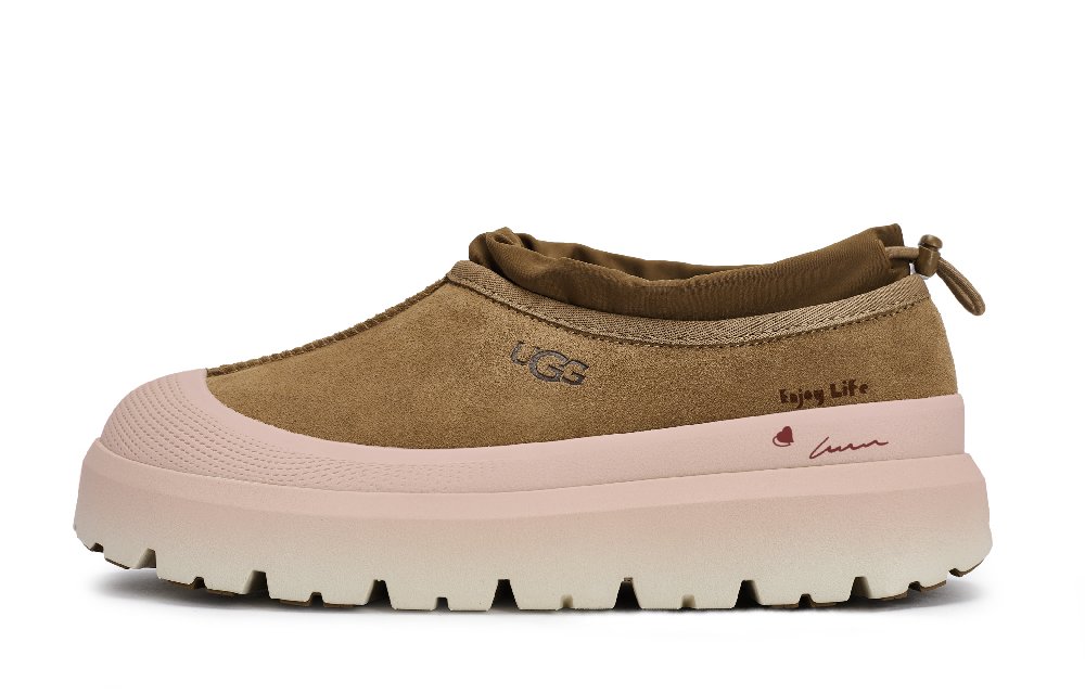 UGG 811 Manufacture Red Bean Toast Special Shoe Box Slip-Resistant Warm Low-Top Casual Shoes Unisex Chestnut Brown
