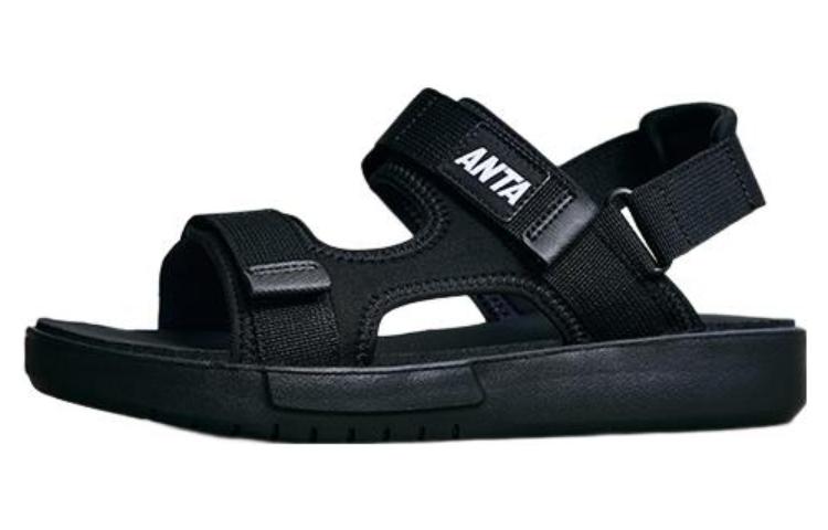 Anta Life Collection Beach Sandals Men's Black