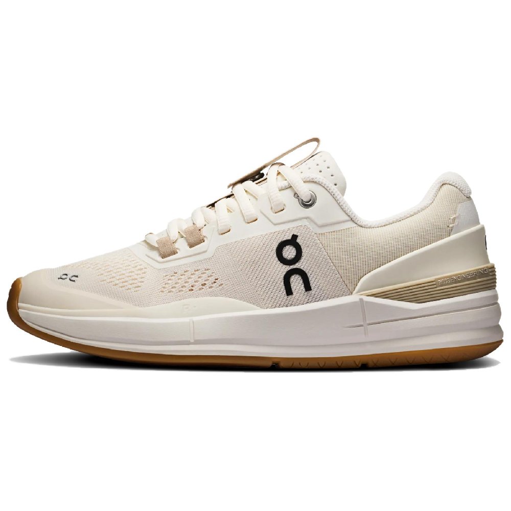 On The Roger Pro Abrasion Resistant Low Top Tennis Shoes Women's Beige
