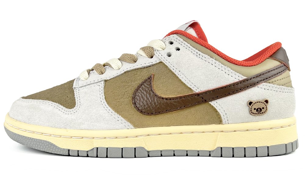 Nike Dunk Low Anti-Slip Wear-Resistant Low-Top Skateboard Shoes Unisex Chocolate