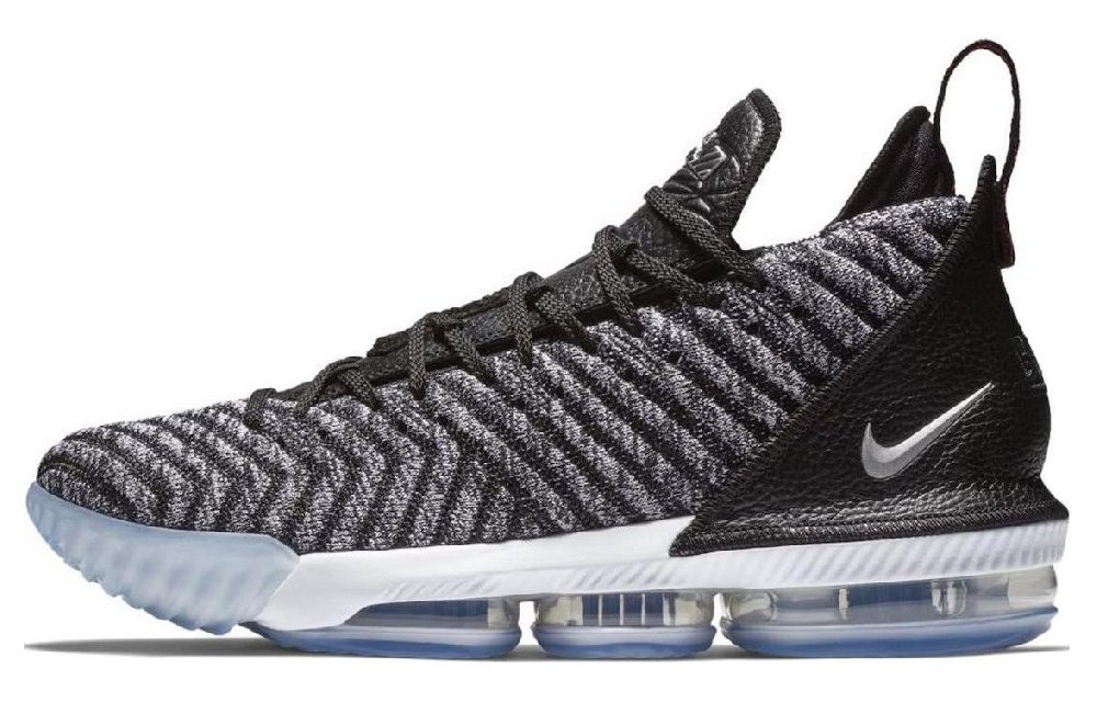 Nike LeBron 16 Black Metallic Silver