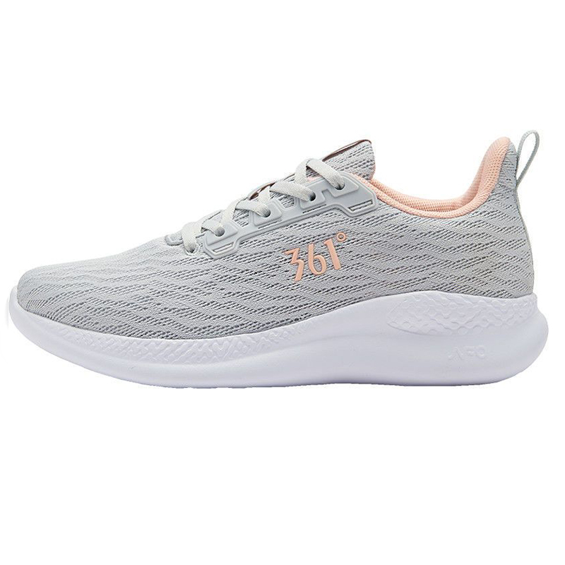 361° Cushioning And Breathable Low Top Casual Running Shoes Women's Gray