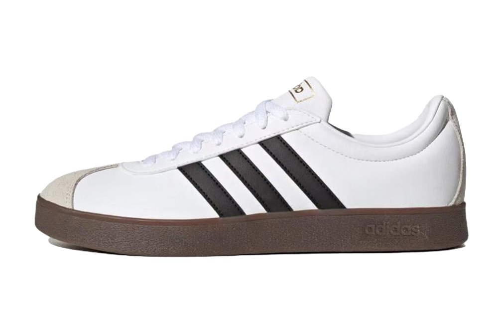 Adidas Neo VL Court 2.0 Mint Light Chocolate Low Top Skateboard Shoes Unisex Glacier Green