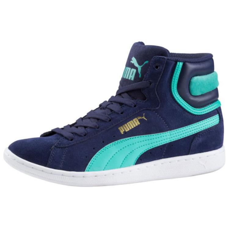 PUMA Vikky Mid 'Navy White' Women's