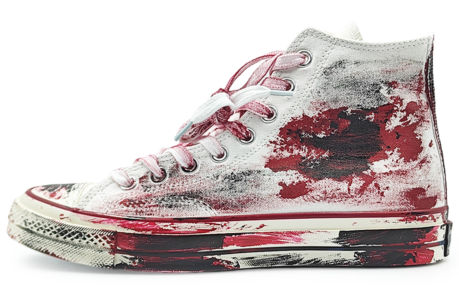 Converse Chunck 70 Chuck Taylor Abrasion Resistant High Top Canvas Shoes Unisex White Red Black купить в интернет-магазине Yoocart с быстрой доставкой по России.