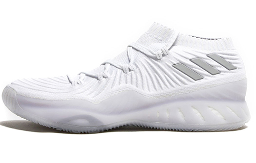 Adidas Crazy Explosive 2017 Anti Slip Wear Resistant Mid Top Basketball Shoes Men's White
