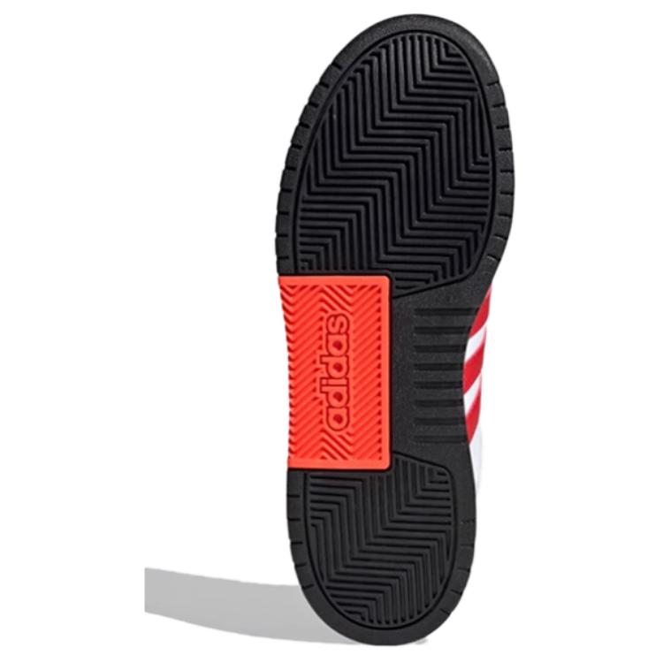 Adidas Neo Entrap Anti Slip Wear Resistant Low Top Skateboard Shoes Unisex White Red