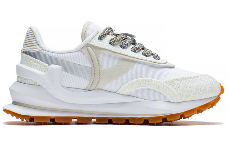 LiNing Fangyuan Eternal Casual Shoes Women's Low-Top Standard White/Moonlight Gray