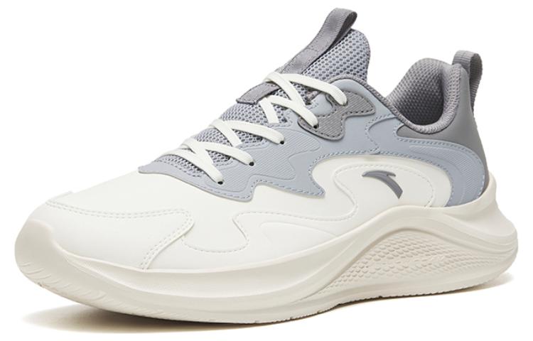 Anta Walk Cushioning Low Top Casual Running Shoes Men's White Gray купить в интернет-магазине Yoocart с быстрой доставкой по России.