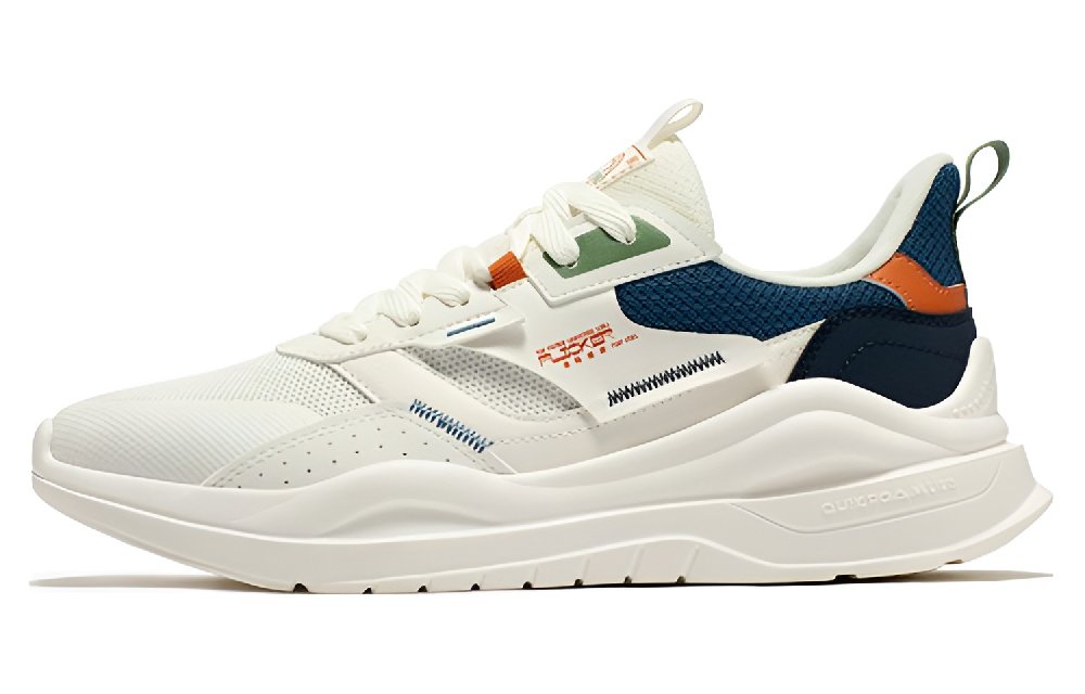 361° Casual Shoes Men's Low top Feather White/Indigo Blue