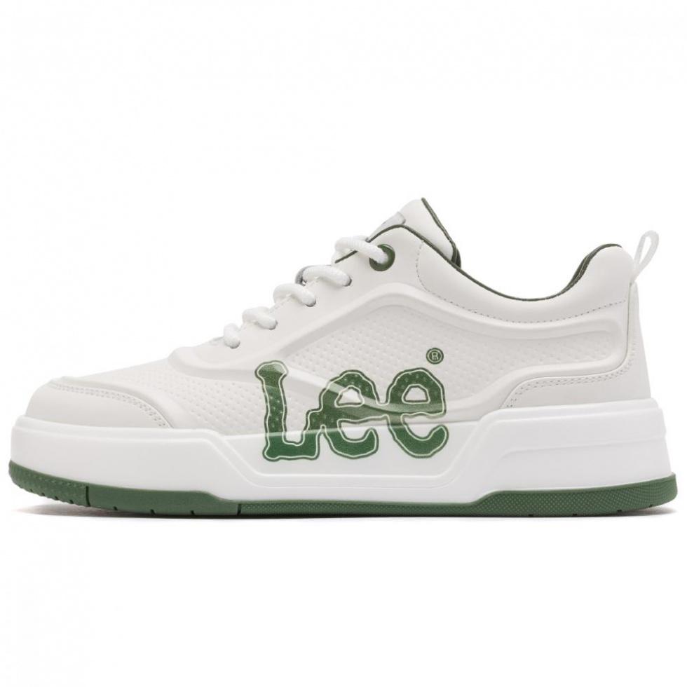 Lee Small White Shoes Lightweight Breathable Height Increasing Low-Top Skateboard Shoes Men's