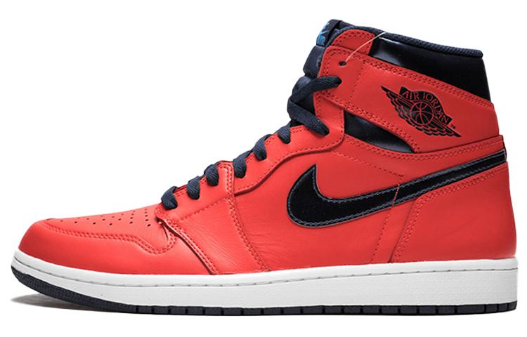 Jordan Air Jordan 1 Винтажные мужские баскетбольные кроссовки с высоким верхом.